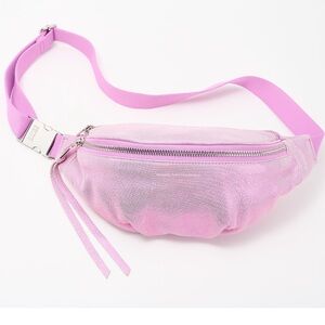 Aimee Kestenberg Cabo Leather Sling Bag In Mystic Pink